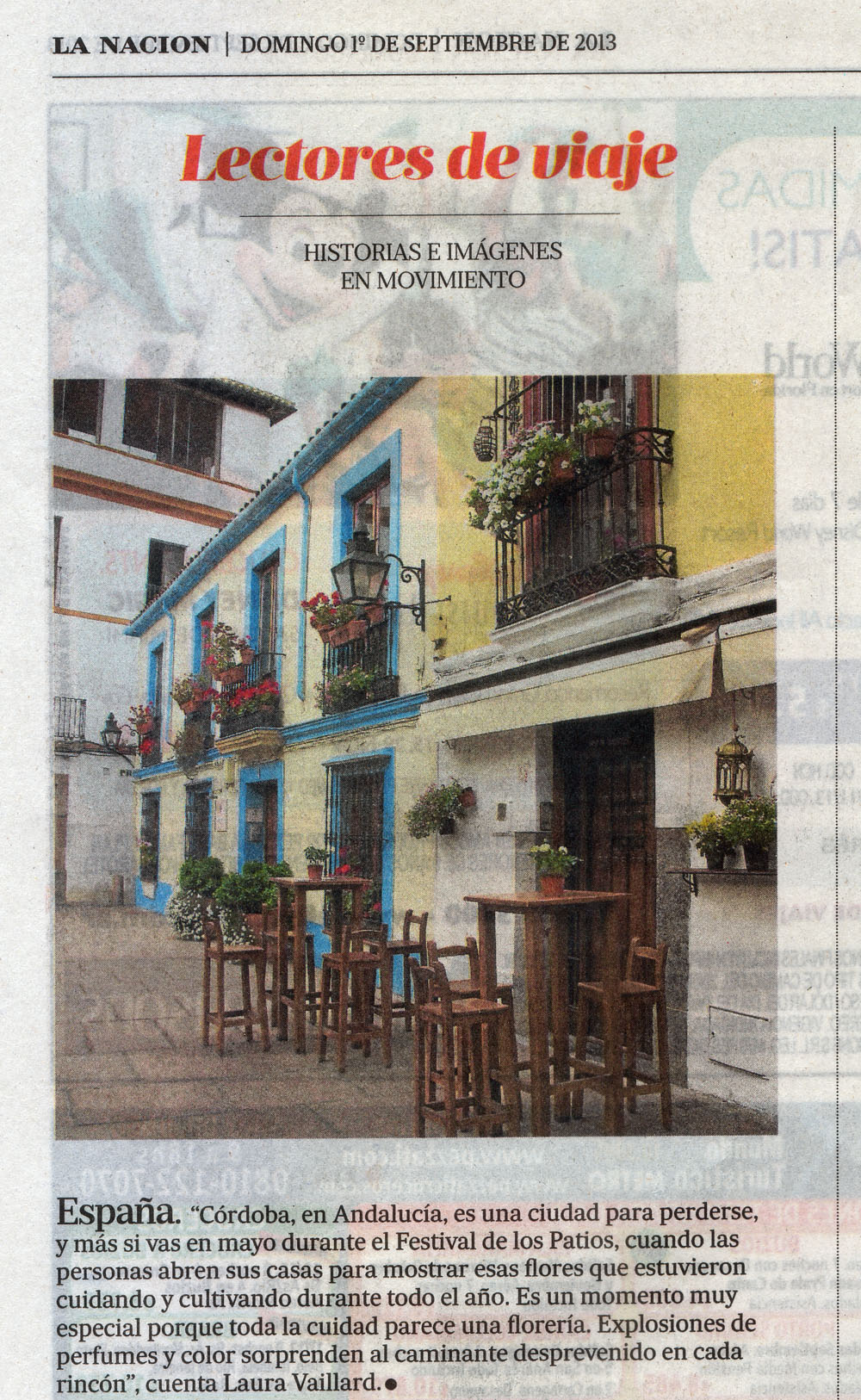 01-09-2013 - Lectores de viaje de La Nacion -Cordoba en Andalucia - small